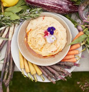 hummus wirth carrots