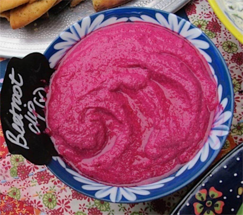 Mezze Beetroot Dip by The Hampstead Kitchen.