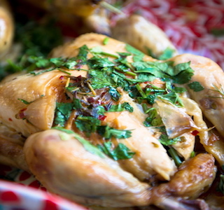 Iraqi Roast Chicken by Christiane Amanpour