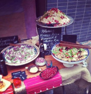 Collaboration with Arganic at Maltby Street Market